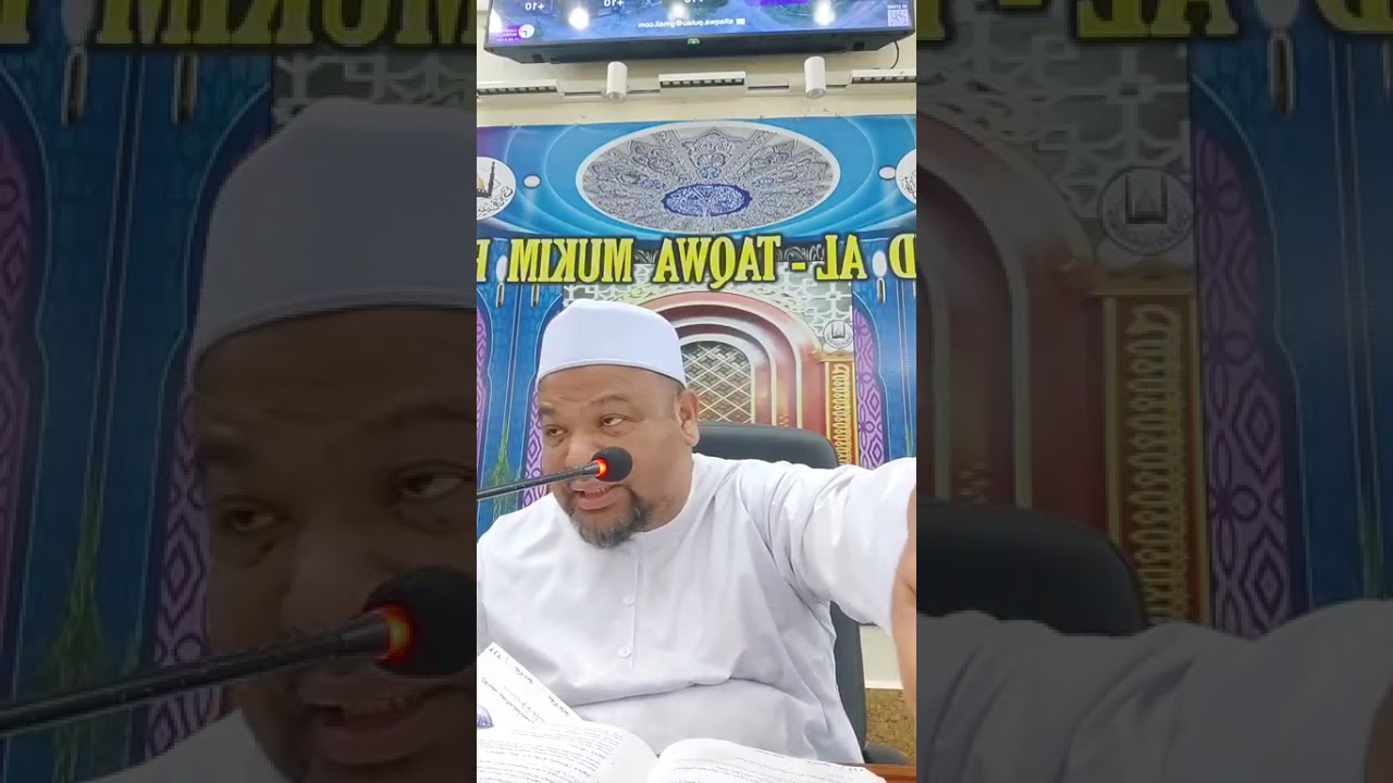 KULIAH SUBUH : SAKSI-SAKSI DI MAHKAMAH ALLAH DI HARI AKHIRAT (SIRI 2)