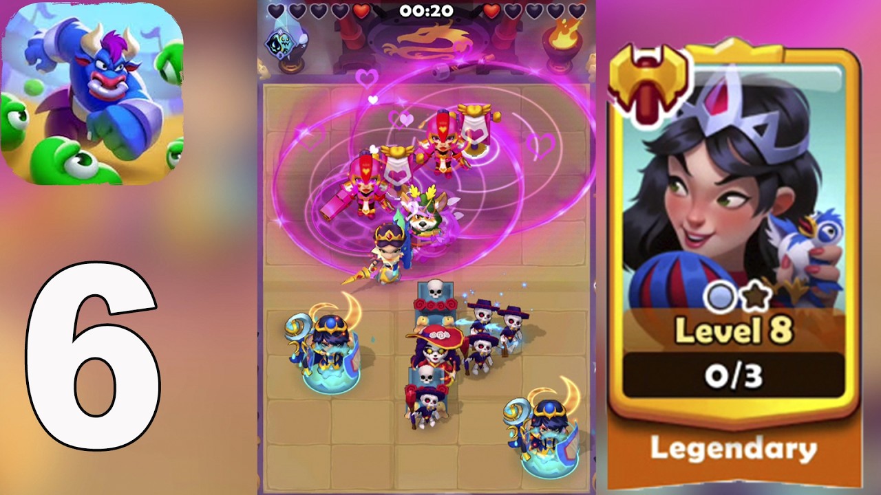 LUDUS・Strategy PvP Battle Game - Astral Hero PRINCESS Gameplay  part 6(iOS,Android)