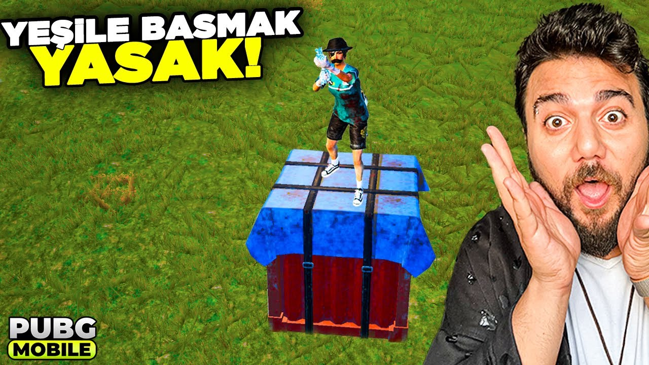 PUBG MOBİLE ama YEŞİLE BASMAK YASAK!