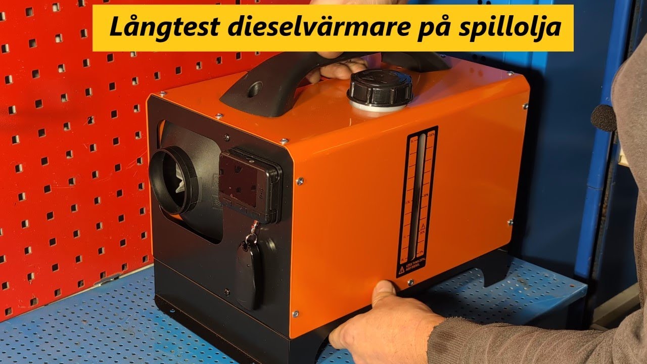 Långtest Vevor Dieselvärmare