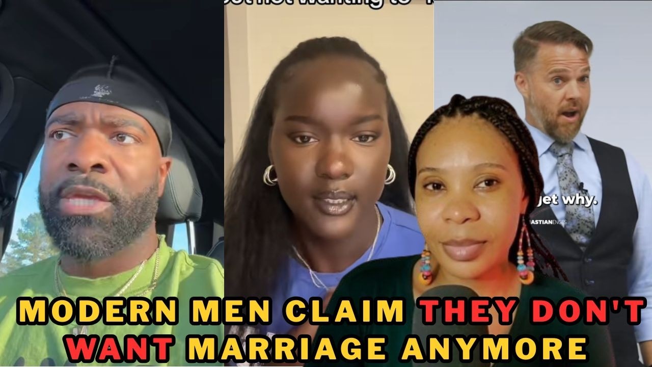 DELUSIONAL MODERN MEN DON'T WANT TO DO CHORES AND BE RESPONSIBLE, SO THEY ARE REJECTING MARRIAGE