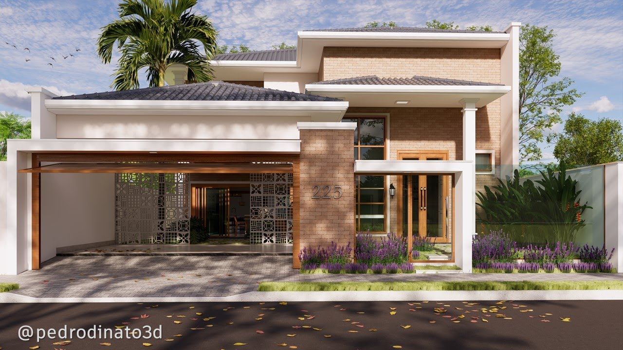 LINDO SOBRADO COM 4 SUITES, TELHADO APARENTE ( P   235 )