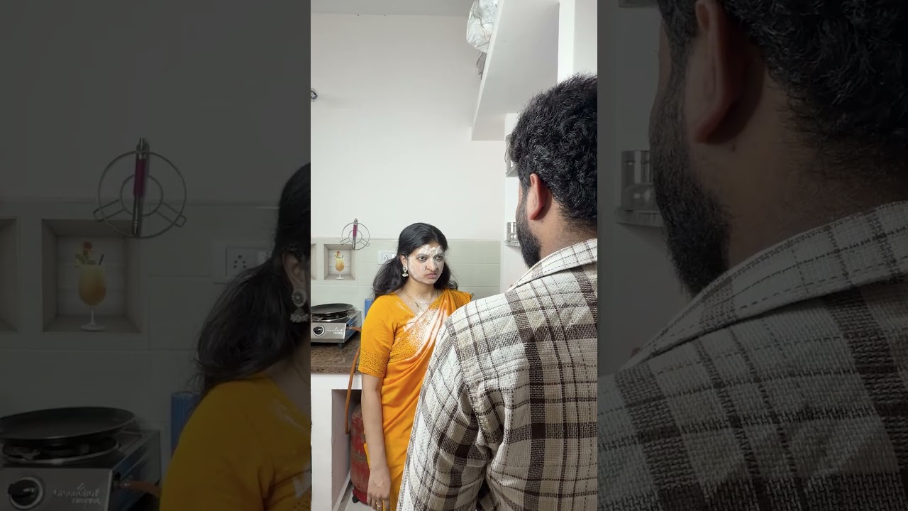 Sirichadhu thappa 😂 | Tamil trending couple |  #comedy #comedyshorts #fun #comedyvideos #shortvideos