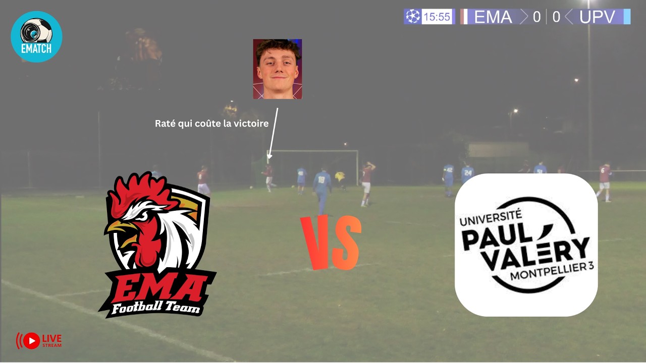 Football M Championnat : Coqs - UPV