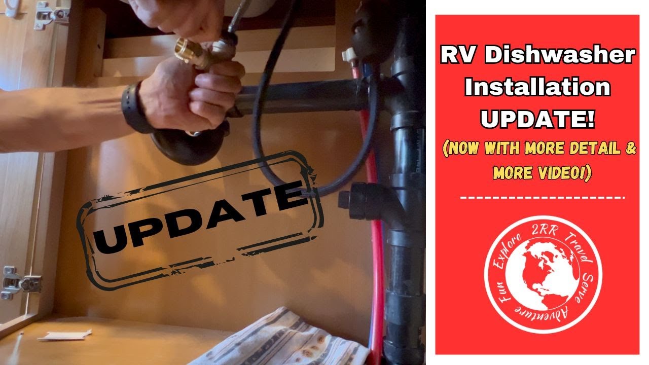 RV LIVING: RV Dishwasher Installation EXPLAINED #rvdishwasher #rvliving #rvdiy