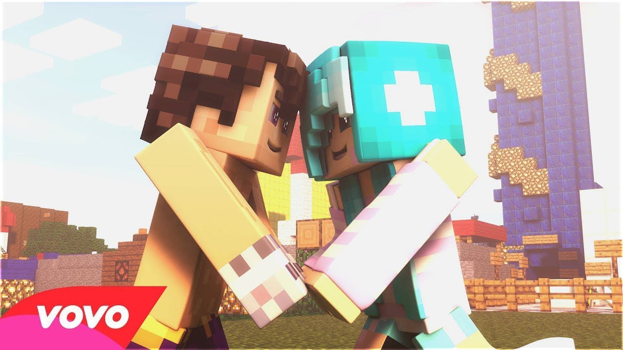 JULIA - YOUTUBERS FT. NICKSAURUS | BECKY G - MAYORES PARODIA MUSICAL MINECRAFT VIDEO OFICIAL PARODIA