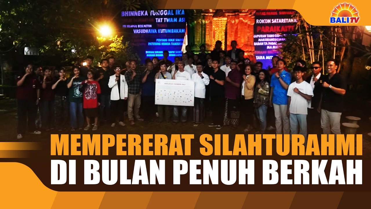 MEMPERERAT SILAHTURAHMI DI BULAN PENUH BERKAH