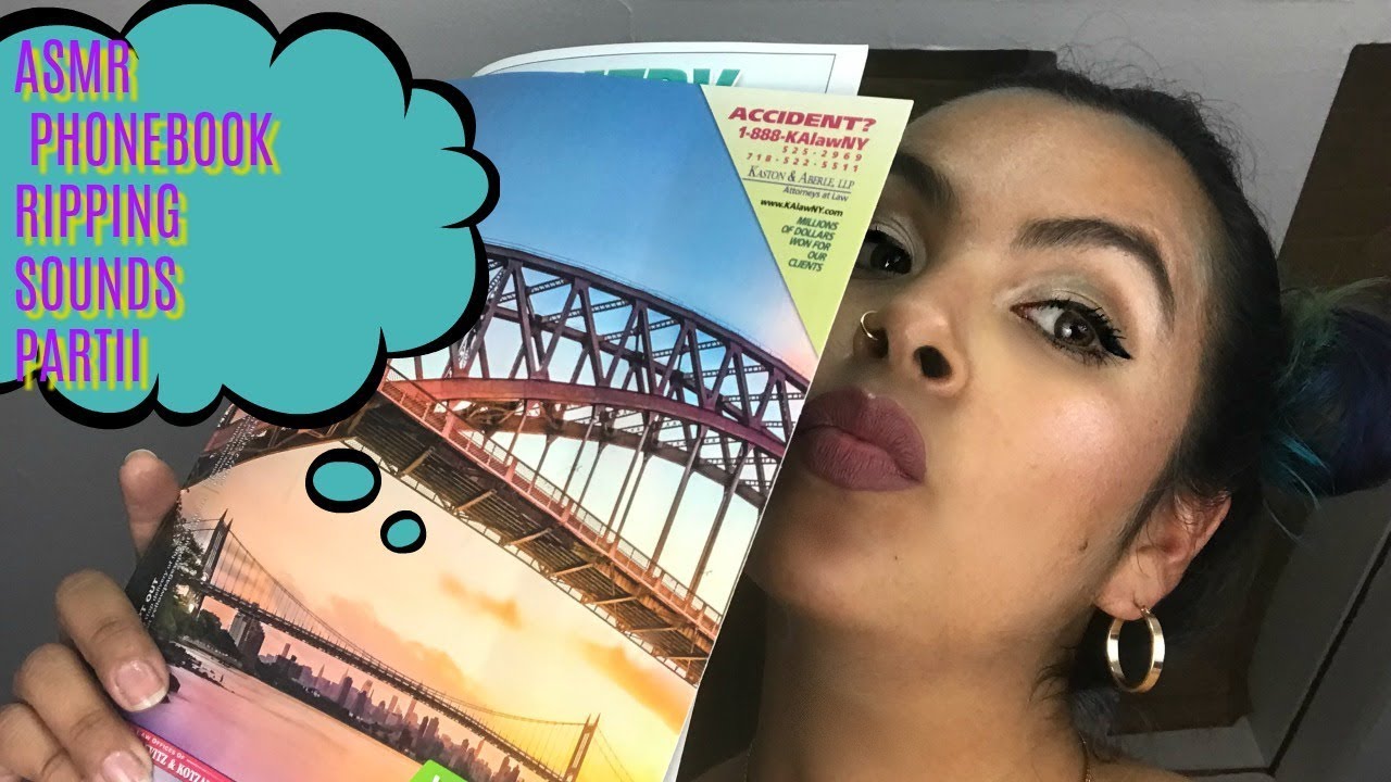 PART2 : ASMR PHONEBOOK RIPPING SOUNDS