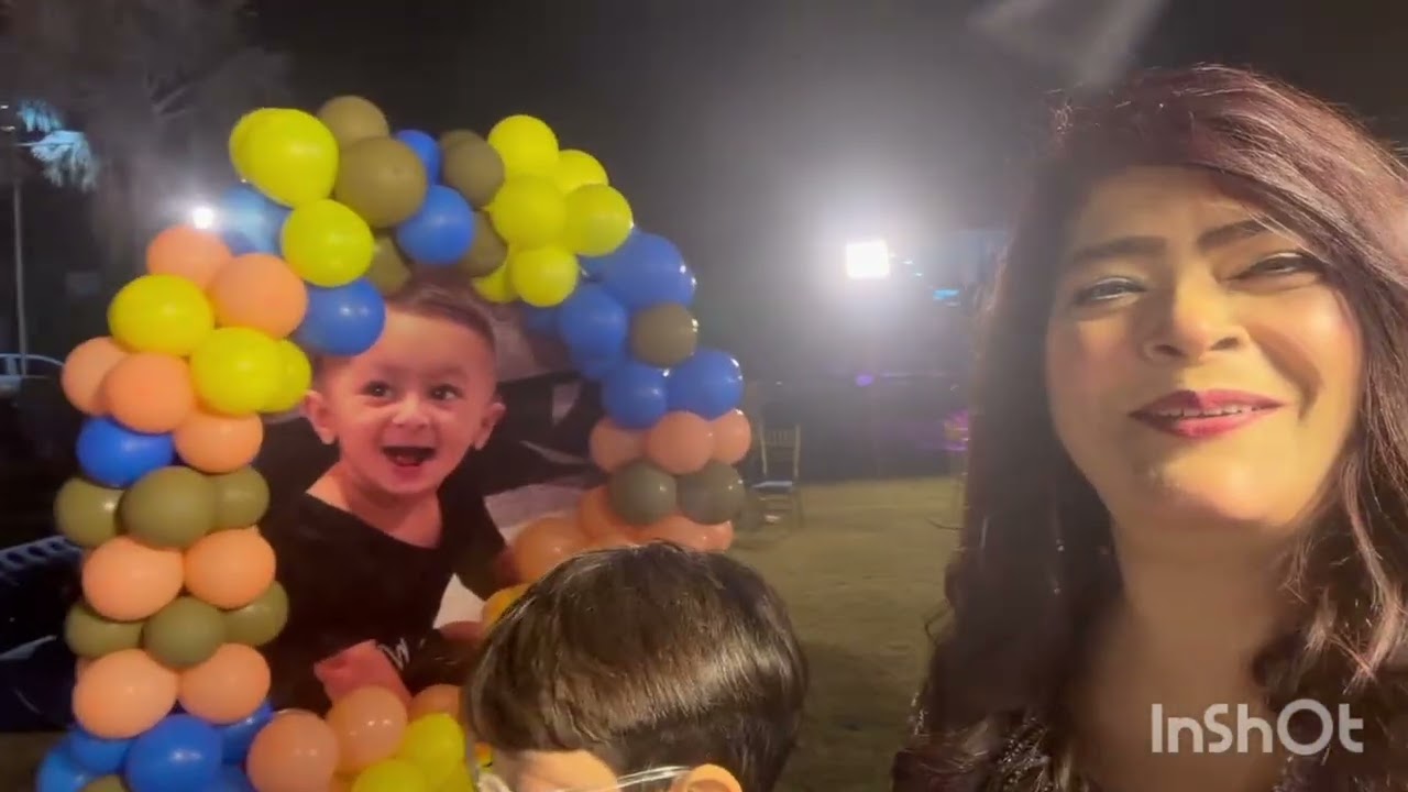 Alhamdulillah grand party of my grand son Hamza shaid