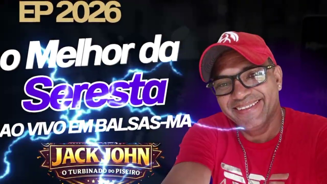 O MELHOR DA SERESTA COM (JACK JOHN) FALANDO DE AMOR AO VIVO EM BALSAS-MA 