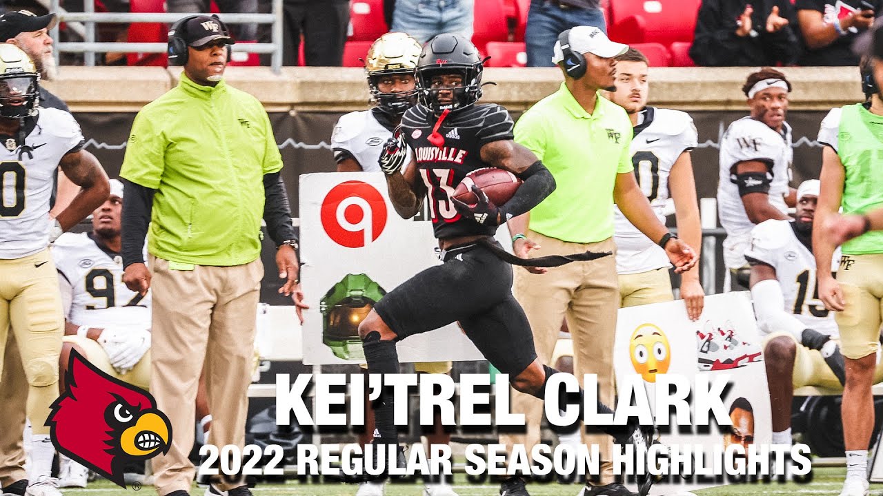 Kei'Trel Clark 2022 Regular Season Highlights | Louisville DB
