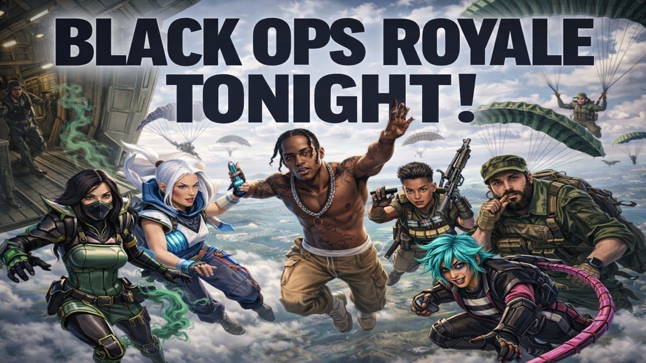 BLACK OPS ROYALE WAITING ROOM! (MnK GAMEPLAY)