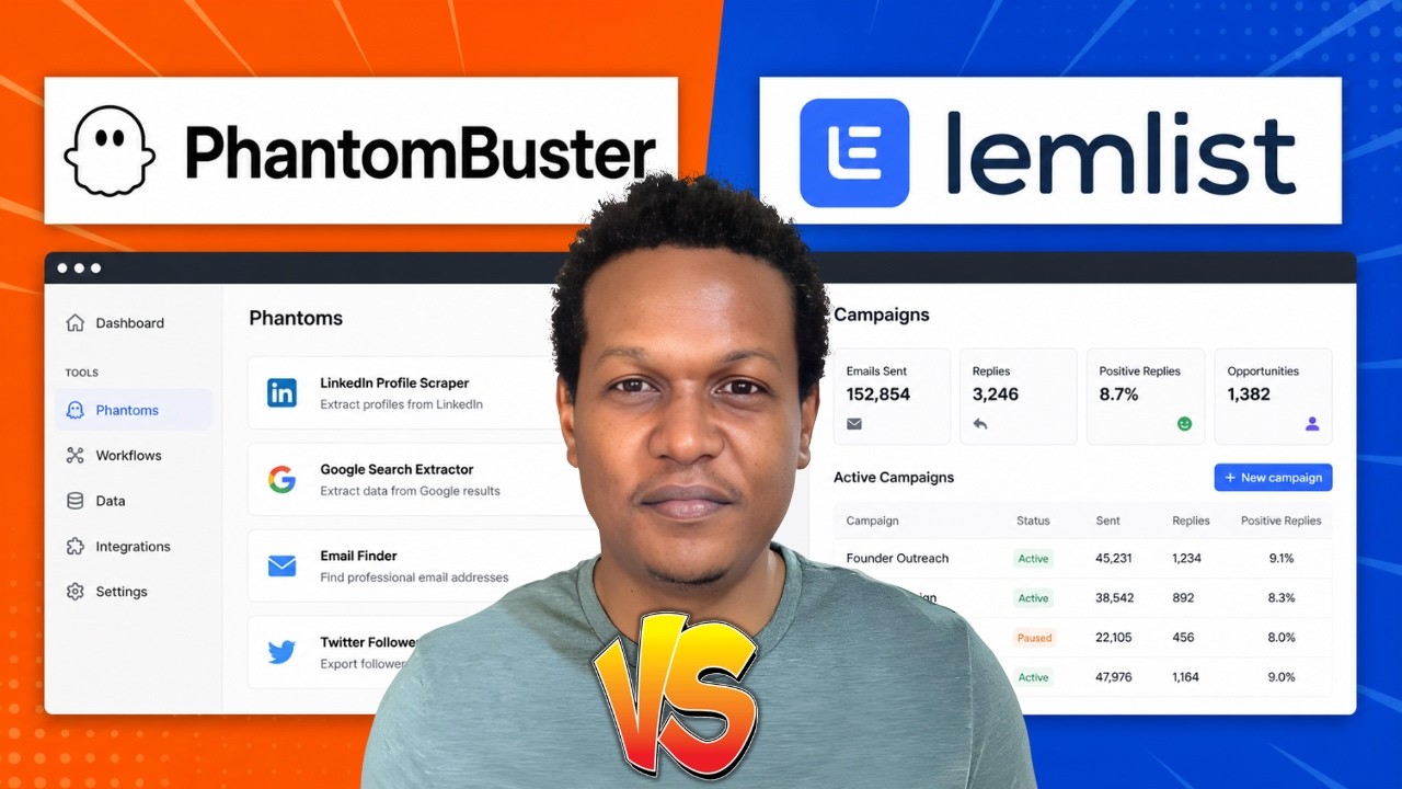 PhantomBuster vs lemlist (Best Outreach Tool for Beginners?)
