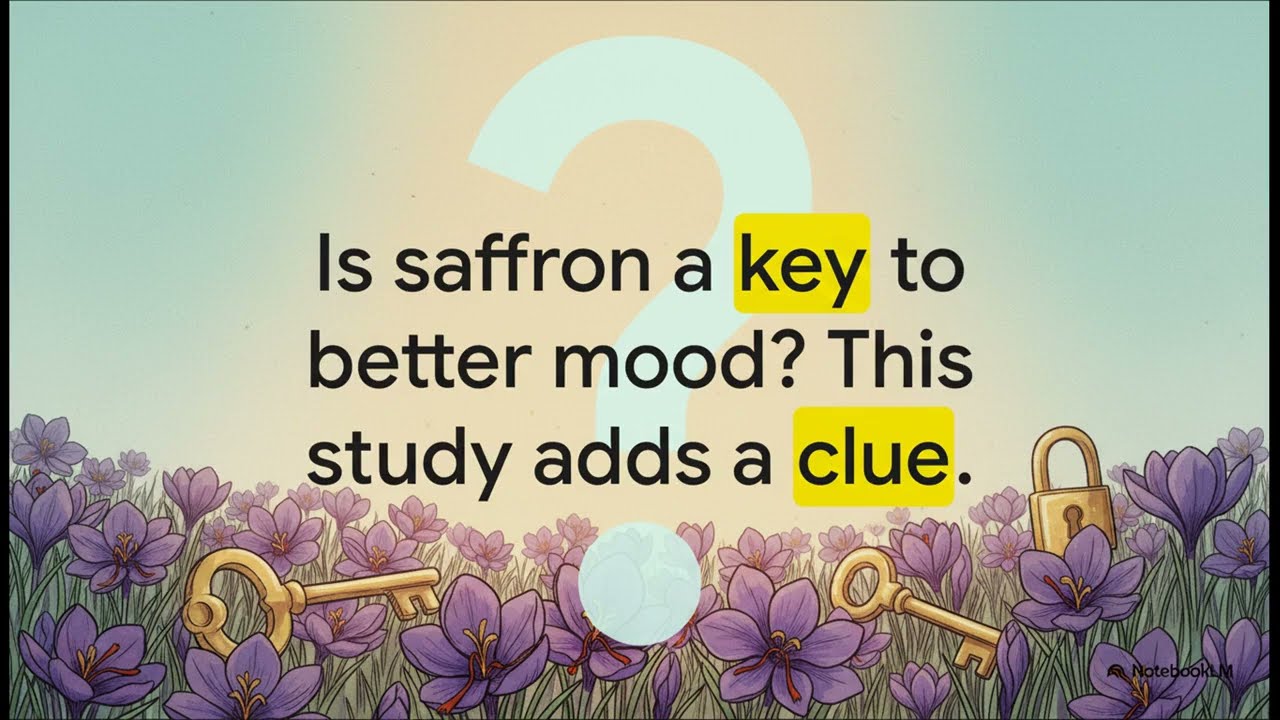 Saffron and the Science of Mood: Can Nature Lift Depression?