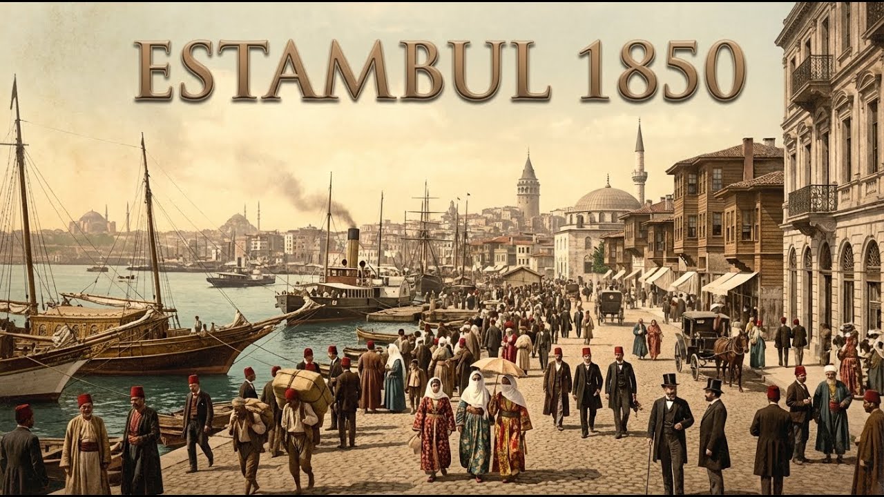 ESTAMBUL 1850 (Reconstrucción IA)