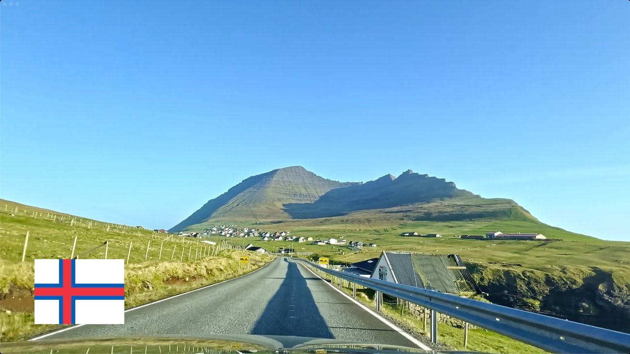 フェロー諸島ドライブ - Faroe Islands 🇫🇴 Dashcam May 2025 Part2/5