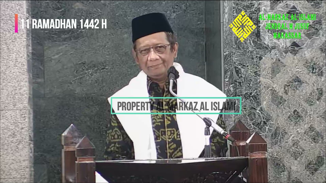 Prof  Dr  Mohammad Mahfud MD