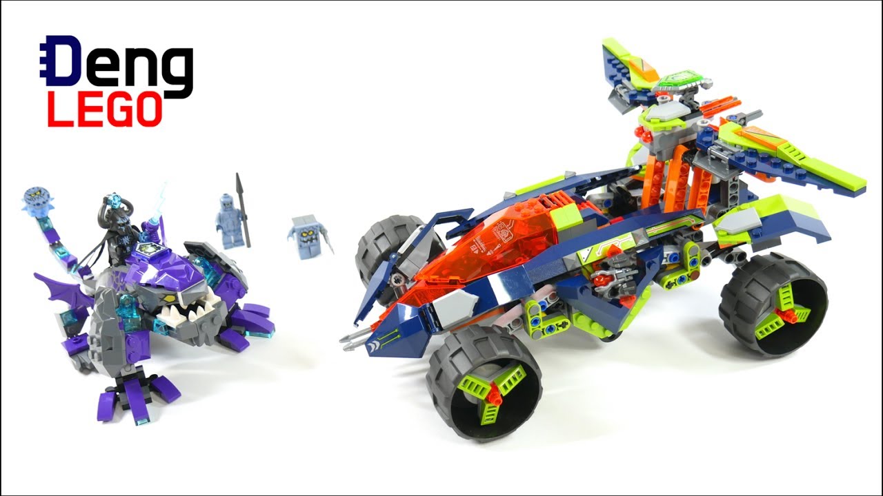 LEGO Nexo Knights 70355 Aaron's Rock Climber - LEGO Speed Build