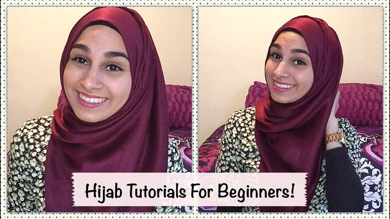 2 Simple Hijab Tutorials for Beginners 2015
