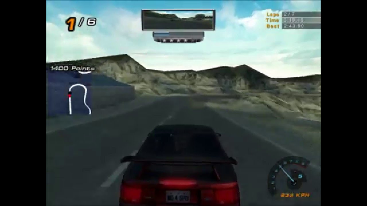 Need For Speed Hot Pursuit 2 Ford Mustang Cobra R Race Part 1 [HD]