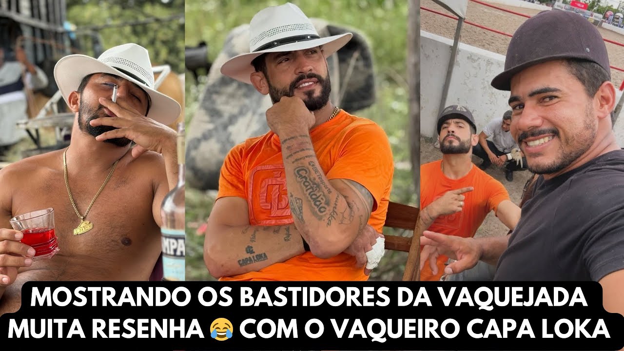 MUITA RESENHA 😂 COM O VAQUEIRO CAPA LOKA E PEIXE DA LAMA 