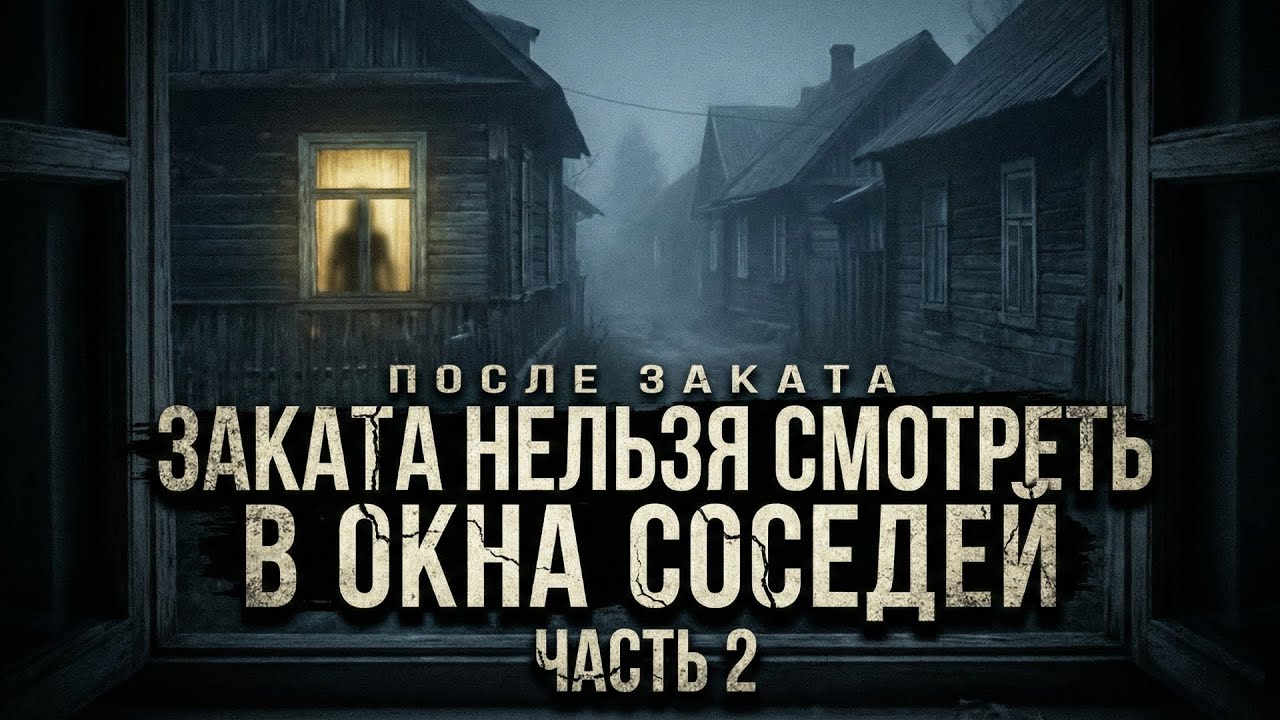 В этой деревне запрещено выходить после темноты! СТРАШНЫЕ ИСТОРИИ на ночь ЧАСТЬ 2 #horrorstories