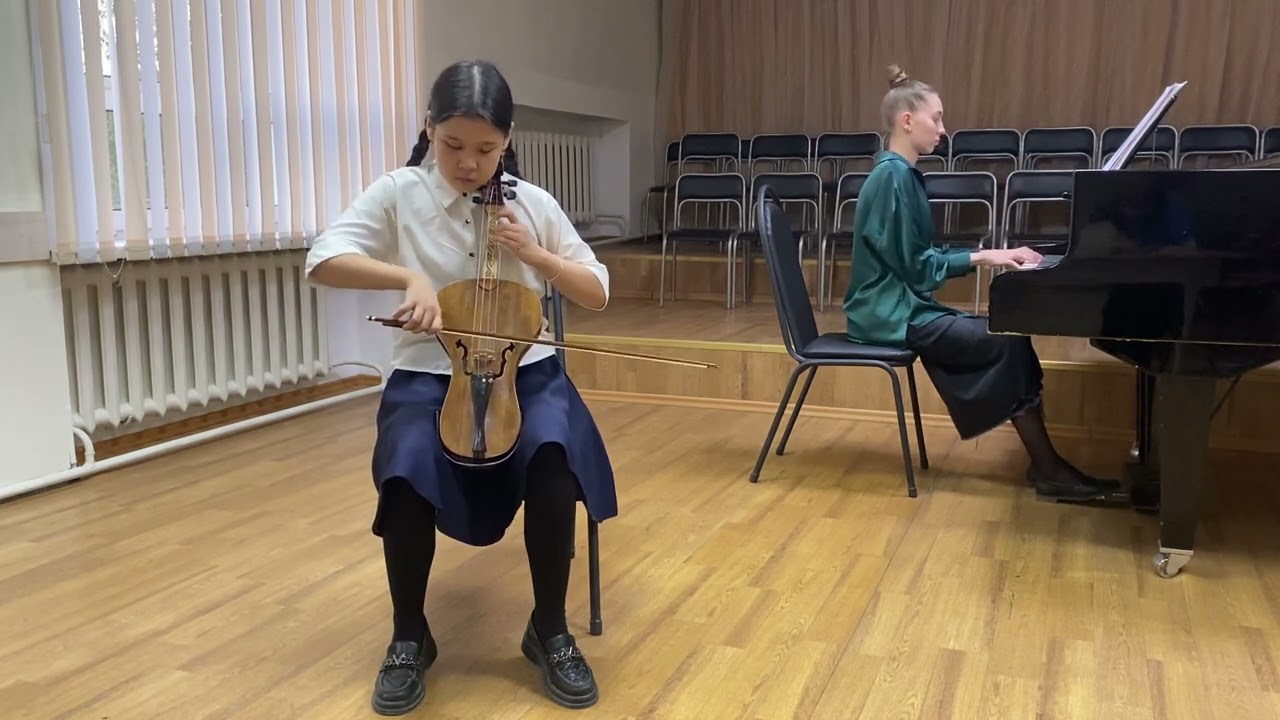 Сайпилова Жансая/12 лет/Қостанай/Халық аспаптары қобыз/1.Г.Динику 