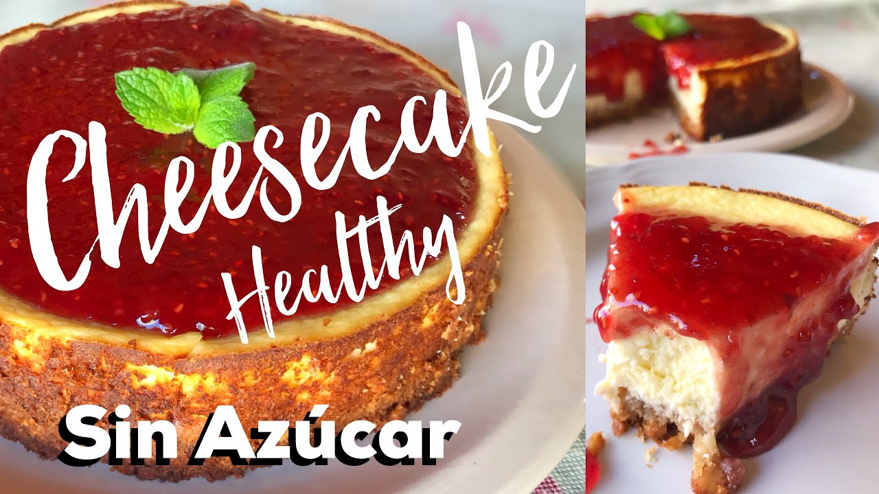 CHEESECAKE SALUDABLE Y RIQU&Iacute;SIMA! Muy f&aacute;cil! ~ Recetas Fit ~ el mejor postre!