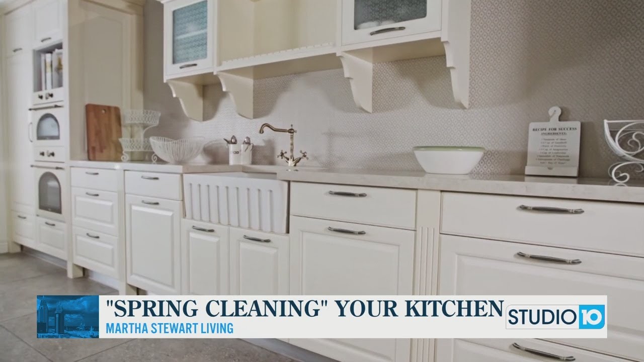 Spring Cleaning Your Kitchen Tips with Martha Stewart Living