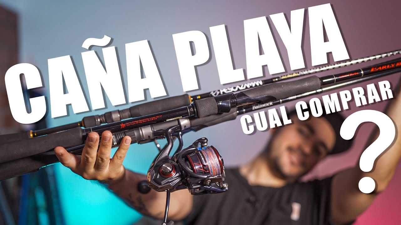 Caña para PESCAR en PLAYA - ¿Cual Comprar?