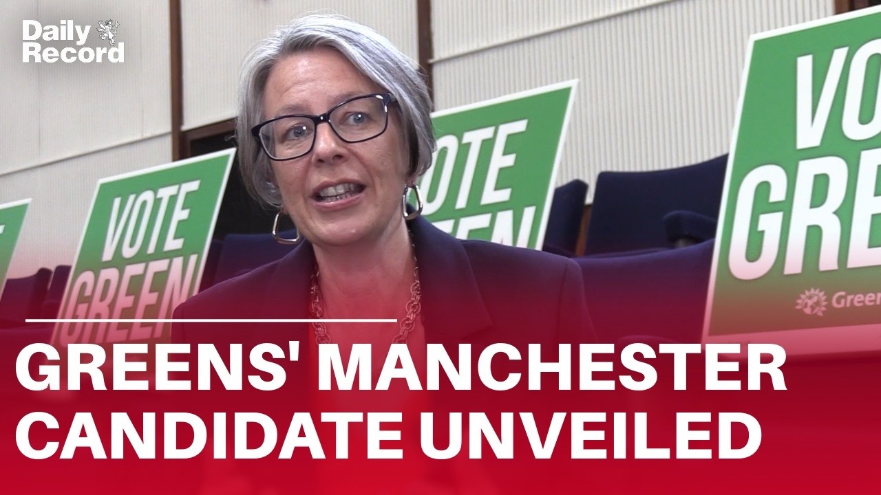 Zack Polanski names Manchester mayoral candidate for the Greens to replace Andy Burnham