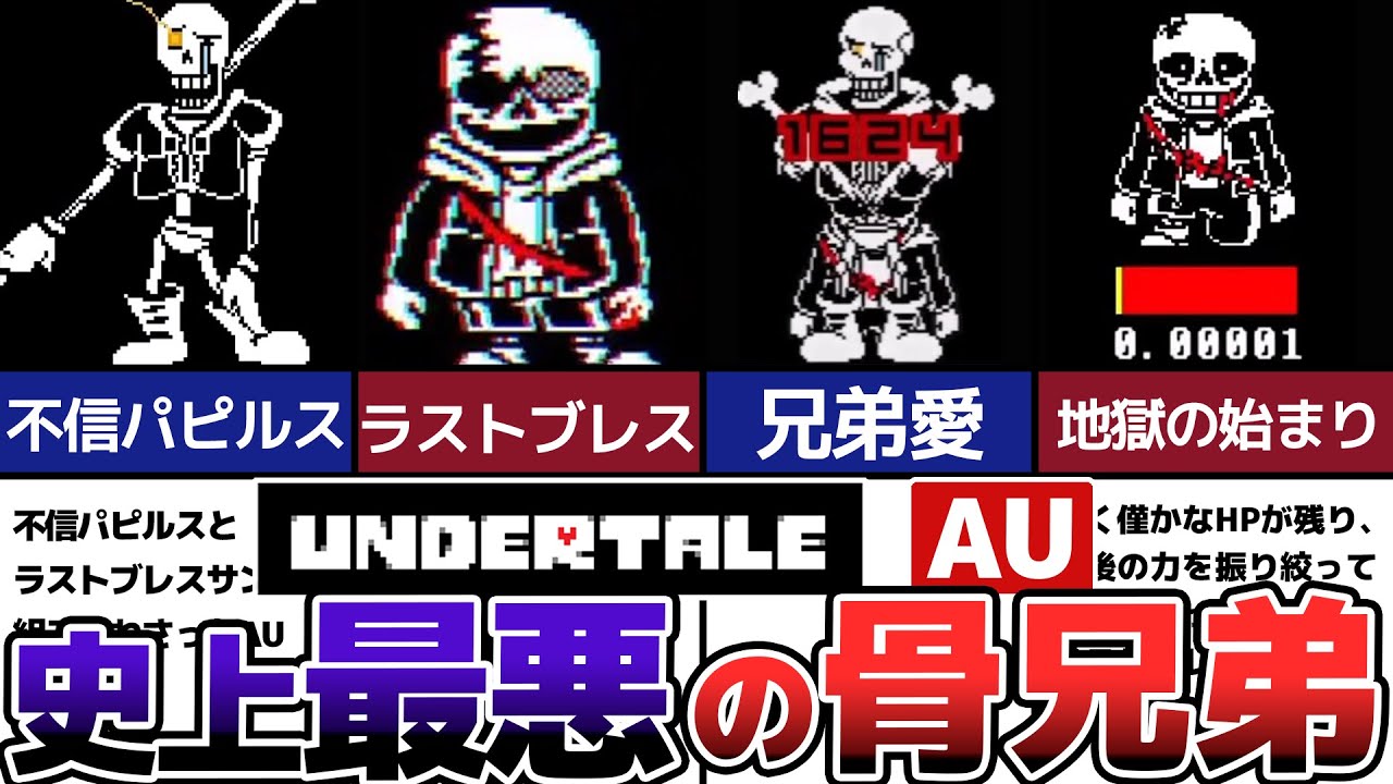 【Undertale】不信パピルス×ラストブレスサンズ【Undertale Help From The Void】