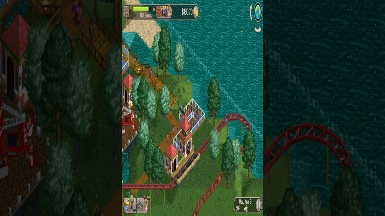 Top 10 Rollercoasters At Kings Island | Roller Coaster Tycoon Trinity Island Showcase