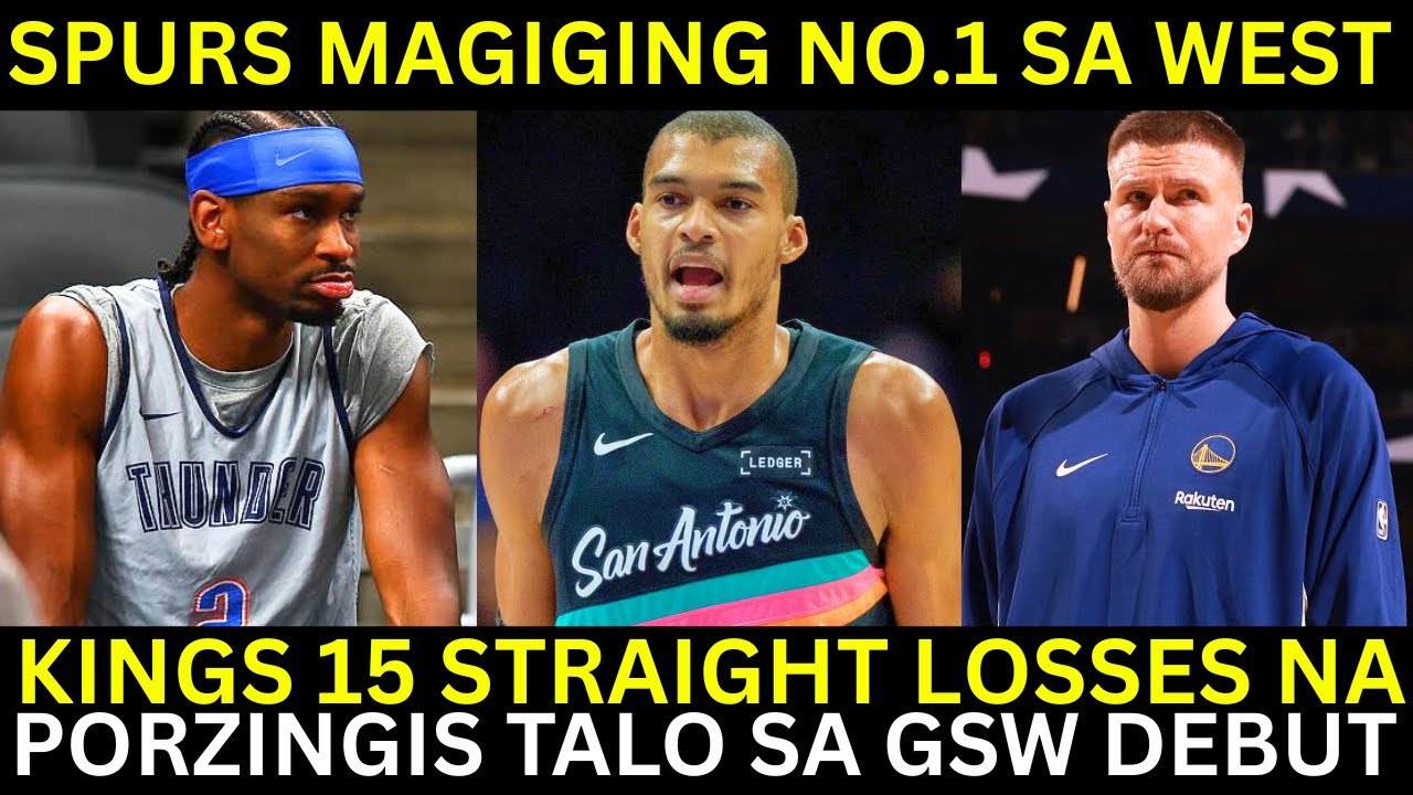 Spurs magiging No.1 na sa West! | Kings hindi na NAHIHIYA MAGPATALO! | Porzingis DEBUT
