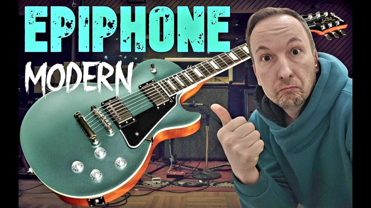 Обзор на EPIPHONE Les Paul Modern '25