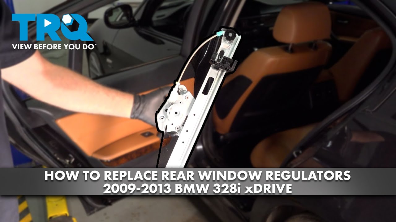 How to Replace Rear Window Regulators 2009-2013 BMW 328i xDrive