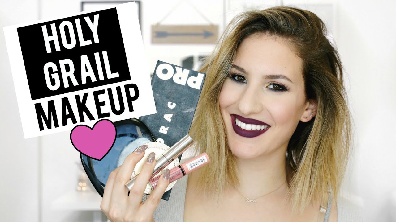 My HOLY GRAIL Makeup Products 2015 | JamiePaigeBeauty
