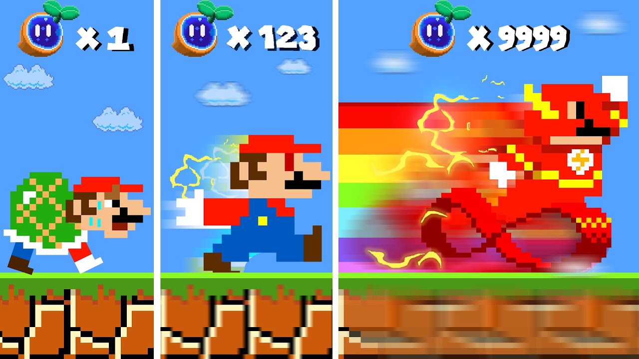 When Every Seed Make Mario Turtle gets the FLASH!