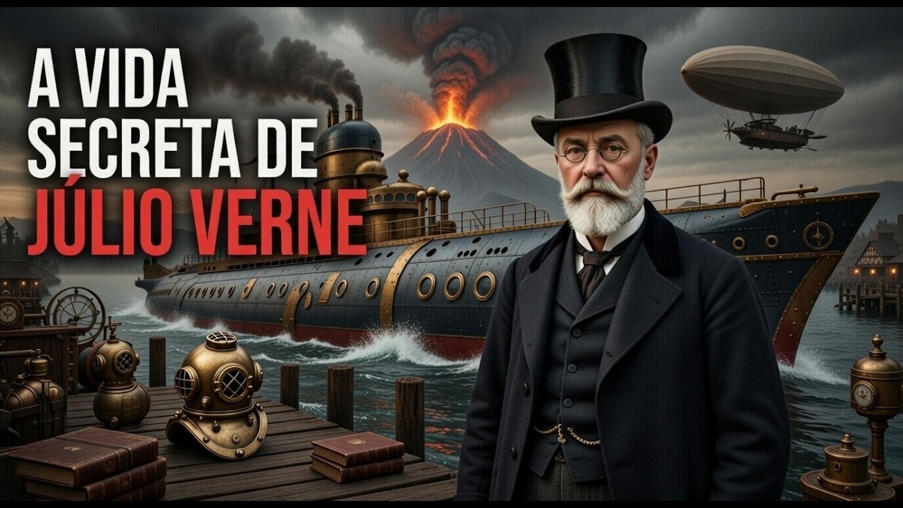 FATO! Quem foi JÚLIO VERNE afinal - Documentário
