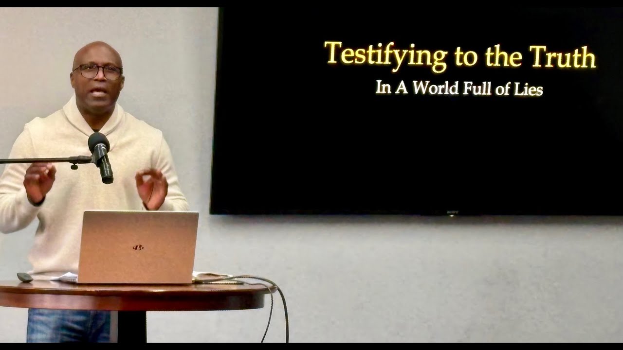 Testifying to the Truth - In A World Full of Lies