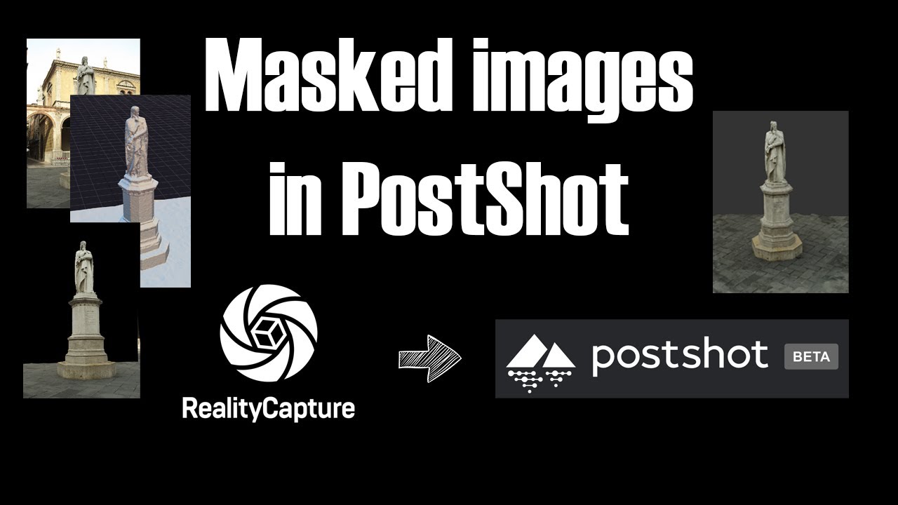 Creating and using masks in Postshot using Reality Capture - is it worth it for Gaussian Splatting ?