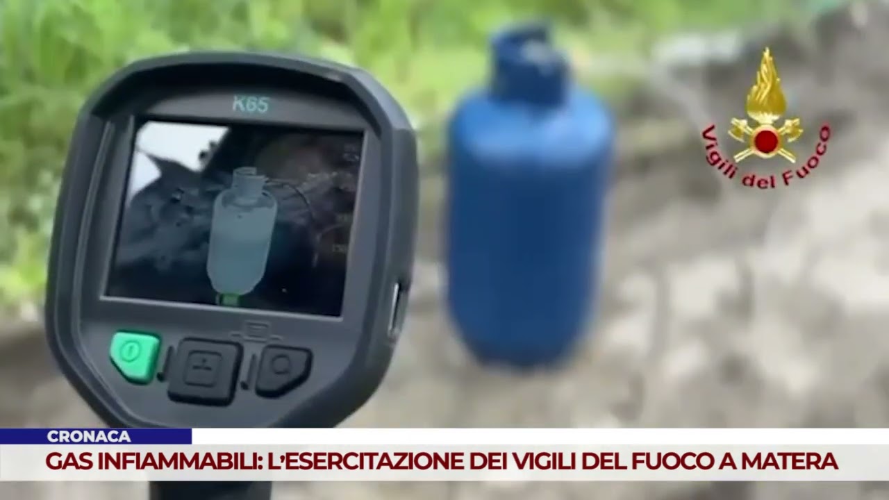 CRONACA. GAS INFIAMMABILI: L’ESERCITAZIONE DEI VIGILI DEL FUOCO A MATERA