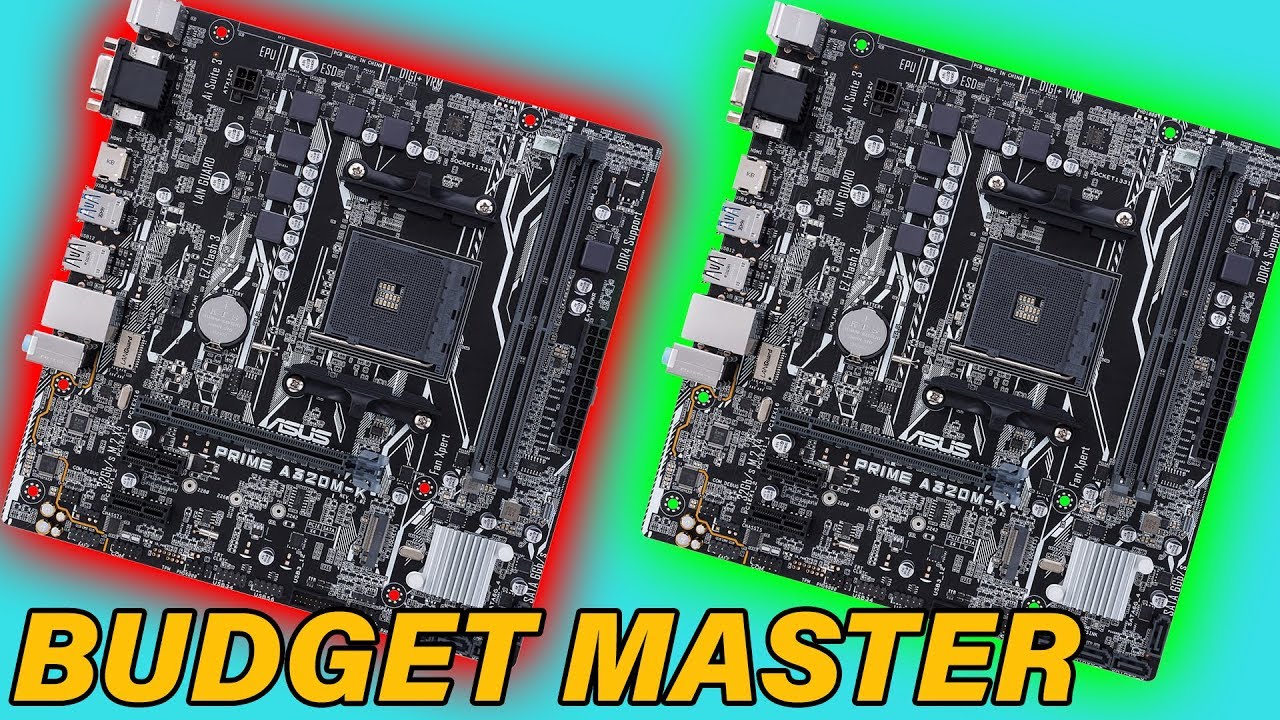 Asus Prime a320m-k -- Best Budget Board?