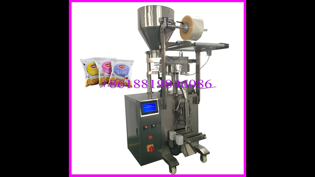 320/380 Vertical packaging machine operation,Auto small food pack machine,grain pack machine