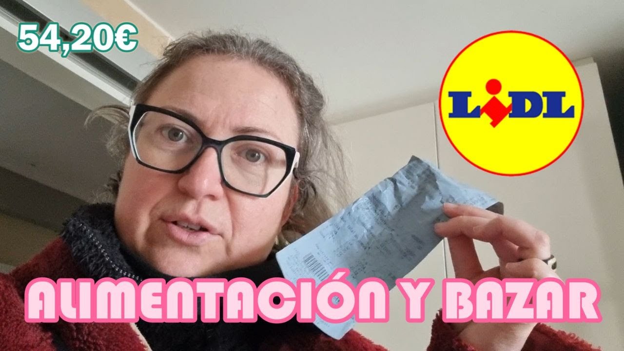 Compra Lidl de alimentación y bazar