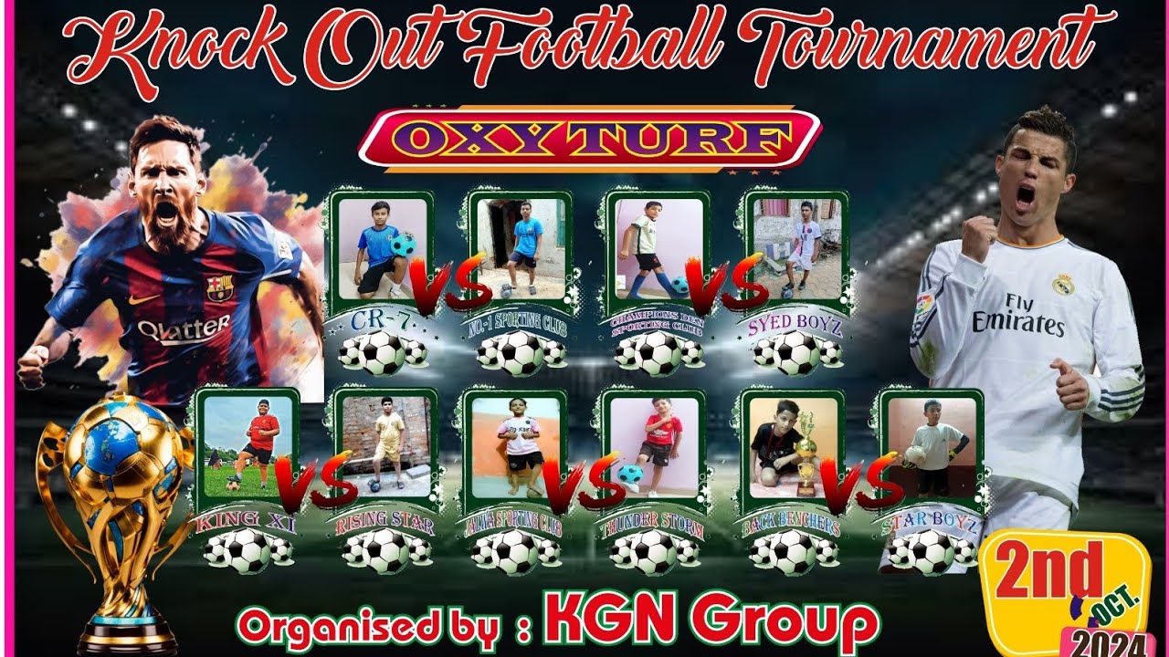 Knockout Football Tournament Oxy Turf Kolkata 2nd October 2024 #Trending #Football #Tournament