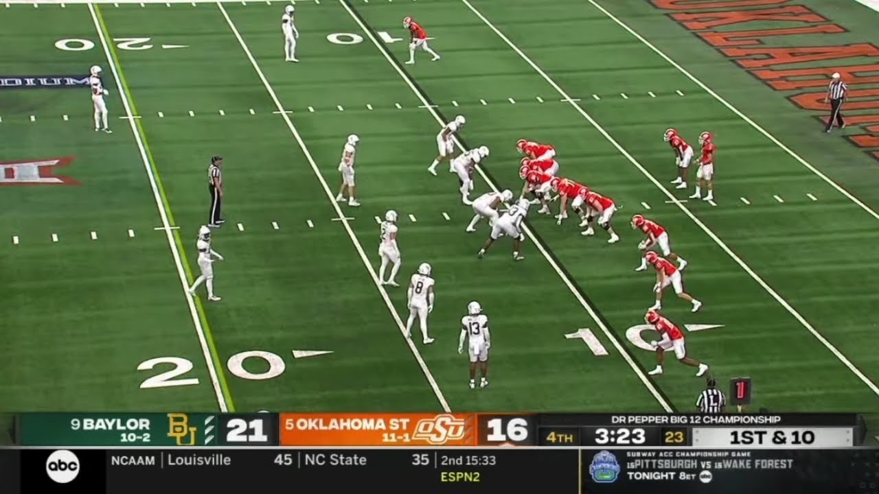 #9 Baylor vs #5 Oklahoma State THRILLING Ending | 2021 College Football