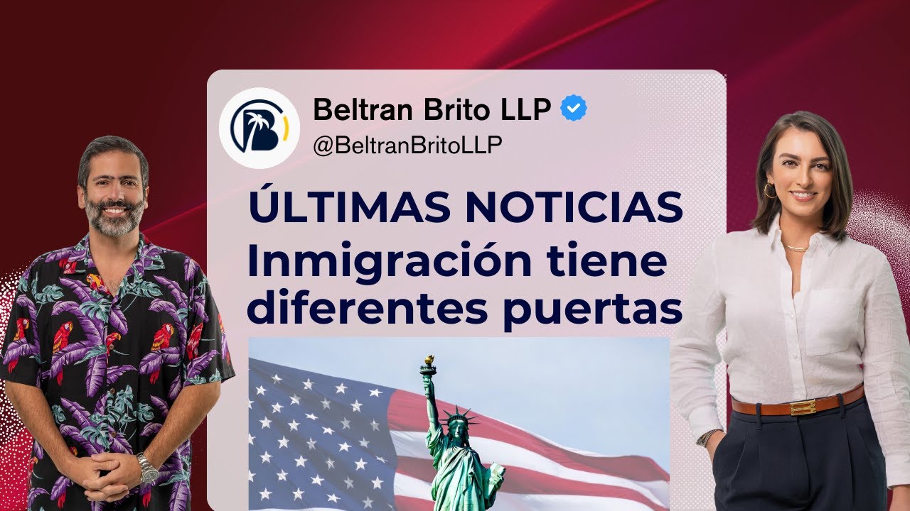 El mejor momento para inmigrar es ahora, te explicamos
