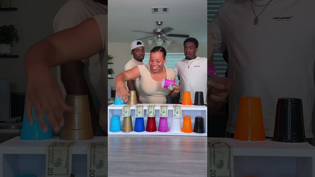 Matching Bottle Challenge #challenge #competition #sistersonfire