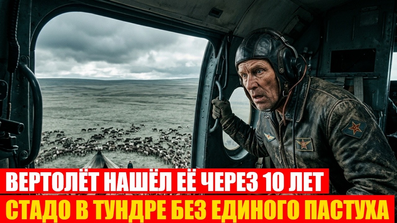 ПИЛОТ УВИДЕЛ СТАДО ОЛЕНЕЙ В ТУНДРЕ. Рядом жила женщина, которую десять лет считали мёртвой
